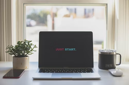 To get unstuck - just start.