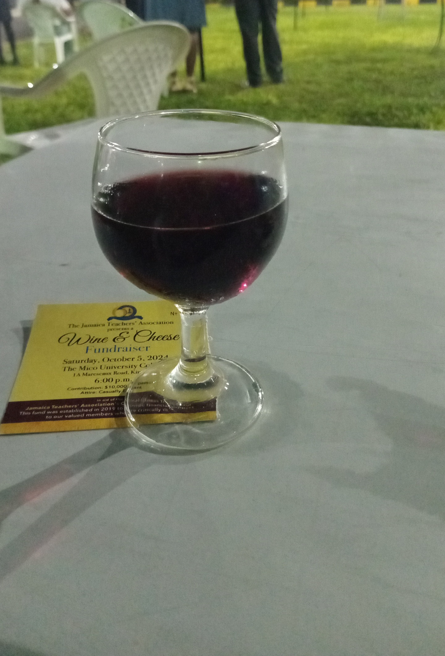 Come with Me: Wine & Cheese Fundraiser by The Jamaica Teachers’ Association